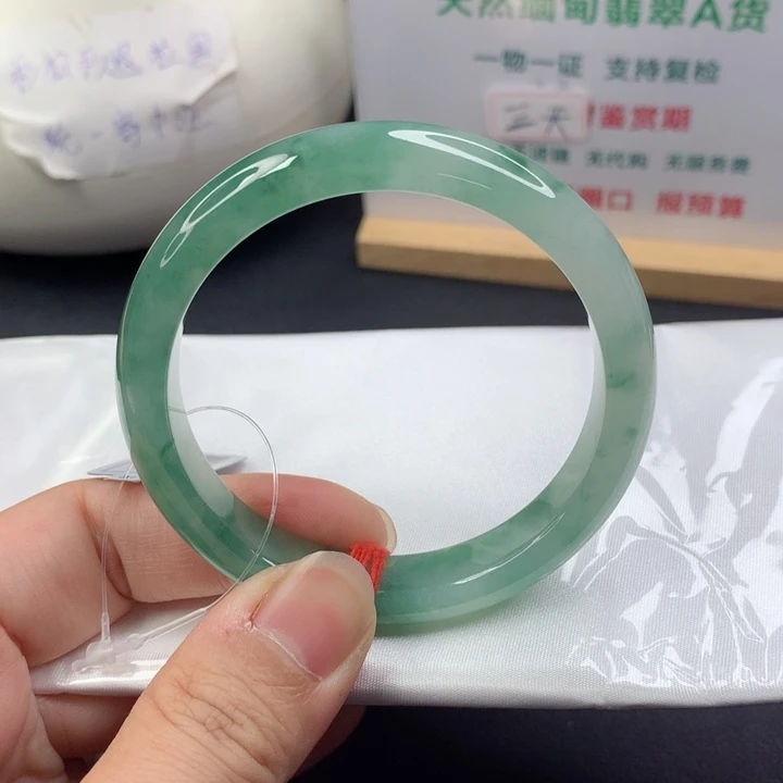 未镶嵌手镯翡翠5455