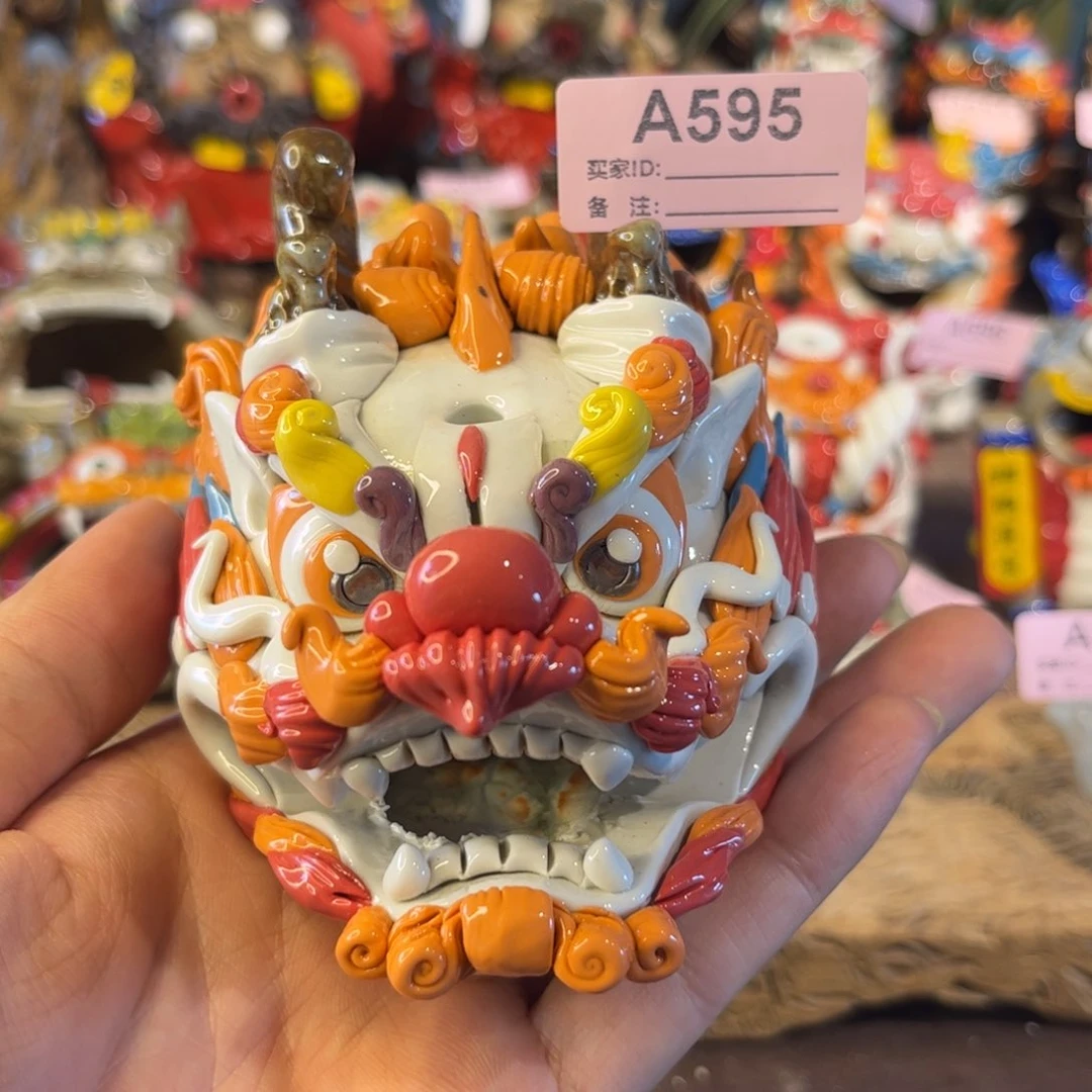 泥塑纯手工茶宠摆件