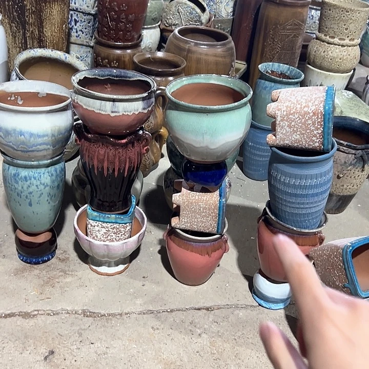 紫砂花盆花盆花盆