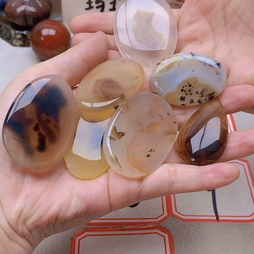 【闪购商品】未镶嵌玛瑙/玉髓珠宝半成品?***姐