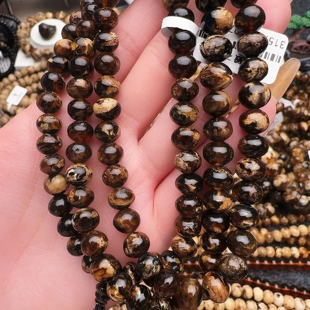 琥珀未镶嵌手链抚顺琥珀