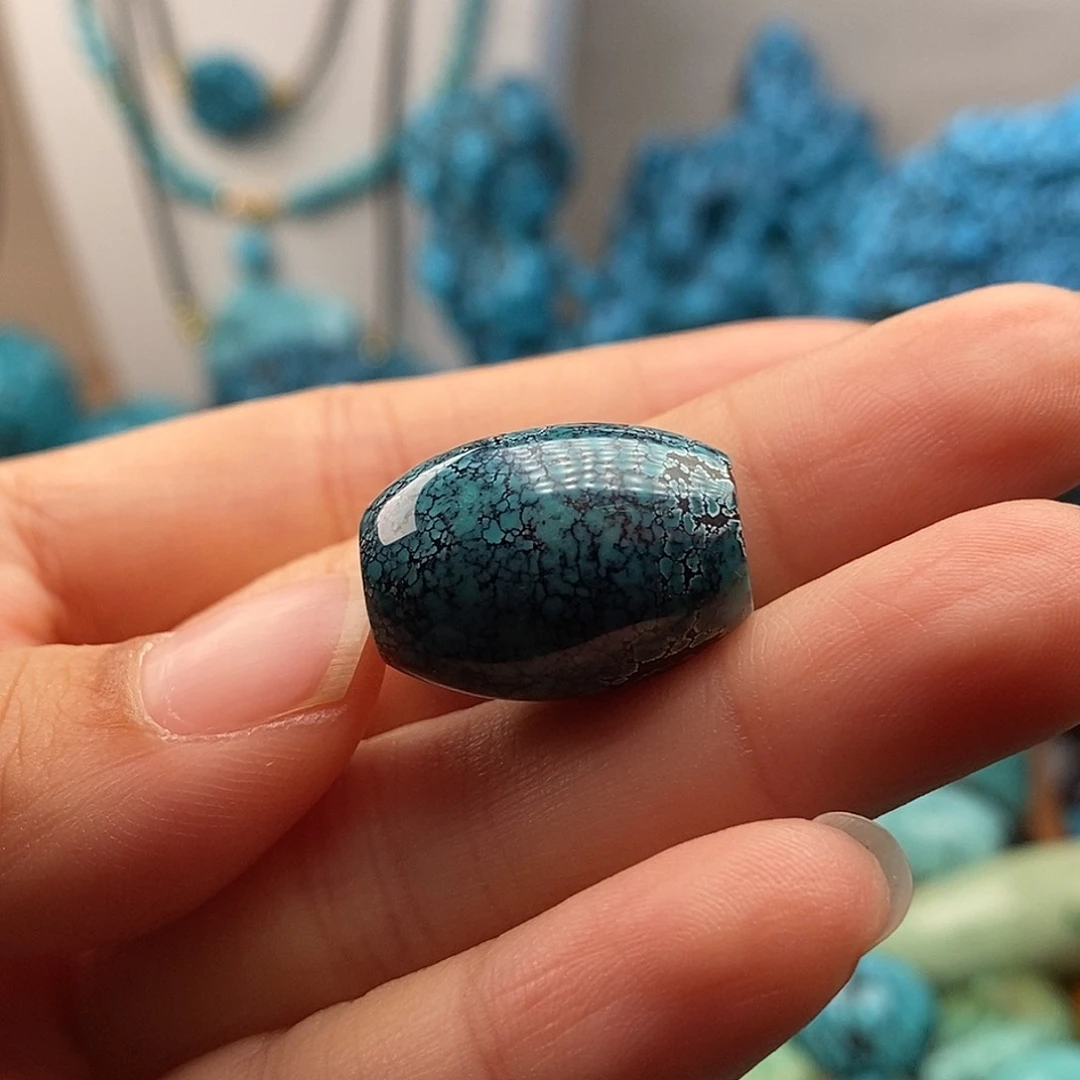 绿松石未镶嵌珠宝半成品