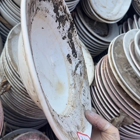 瓷片国营厂库存微瑕25厘米35号