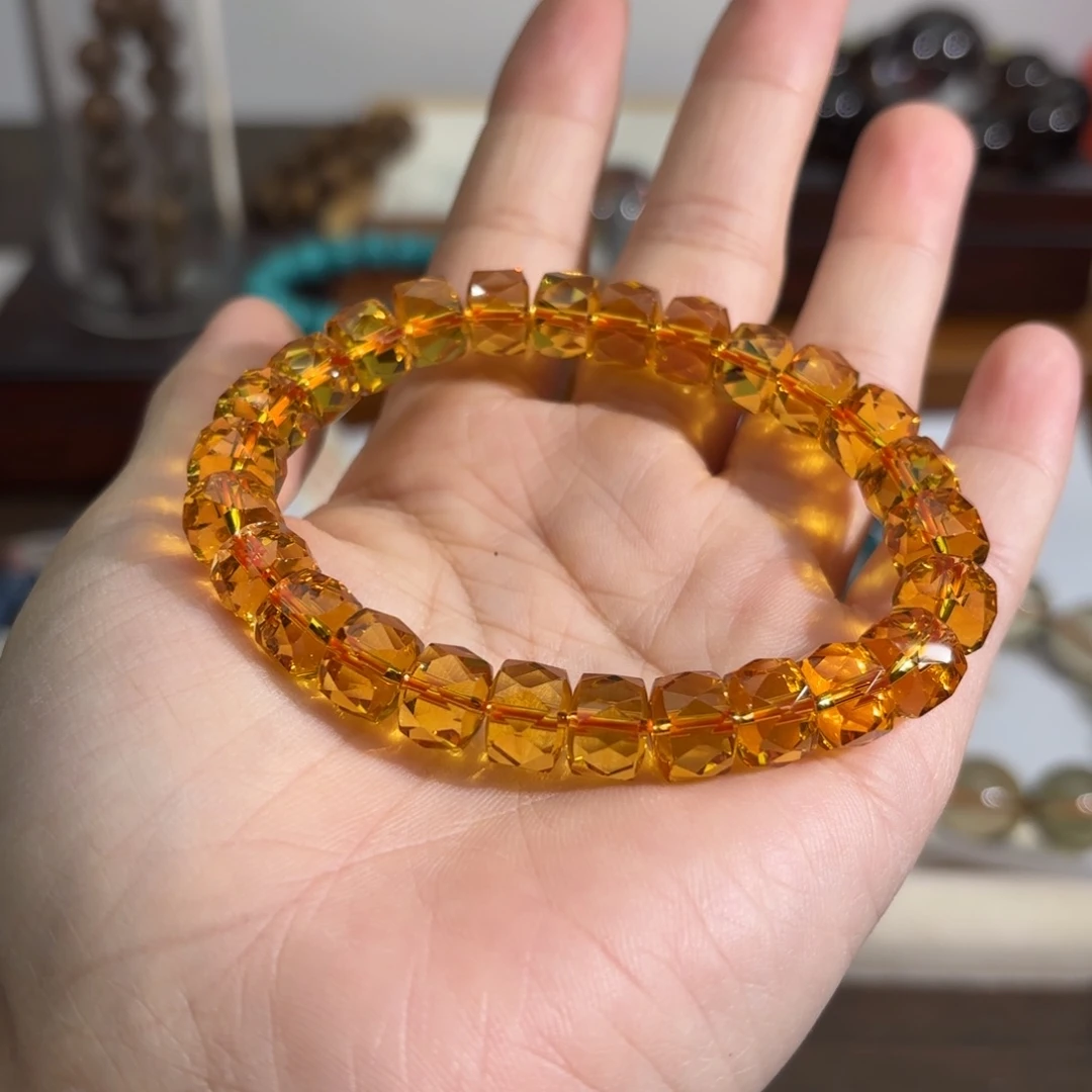 未镶嵌手链水晶穿****族手串