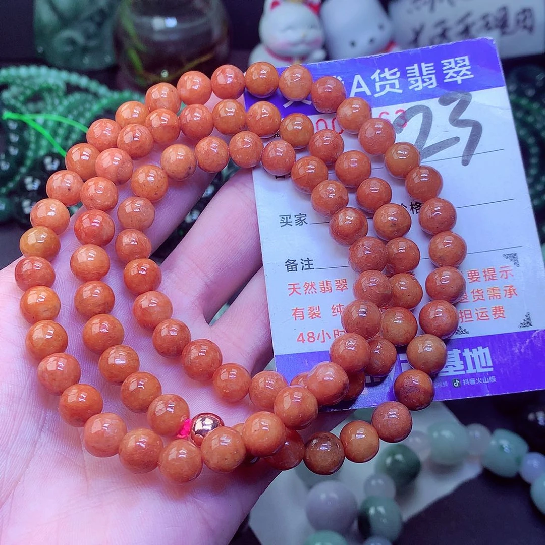 翡翠毛衣链未镶嵌莉*