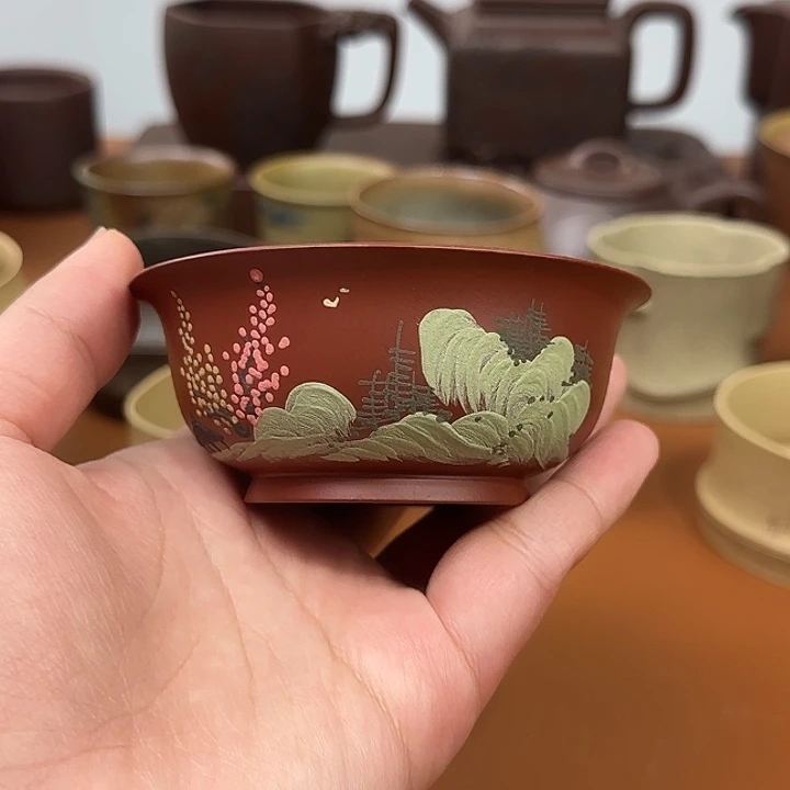 宜兴紫砂主人杯杯