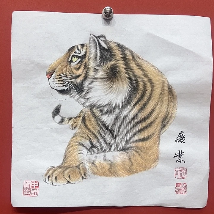 国画赵庆业老师国画作品月