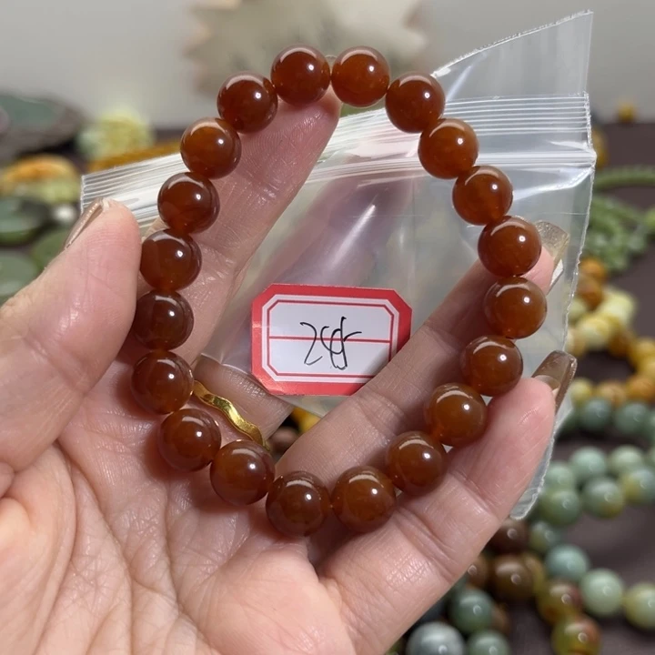 蛇纹石玉未镶嵌手链
