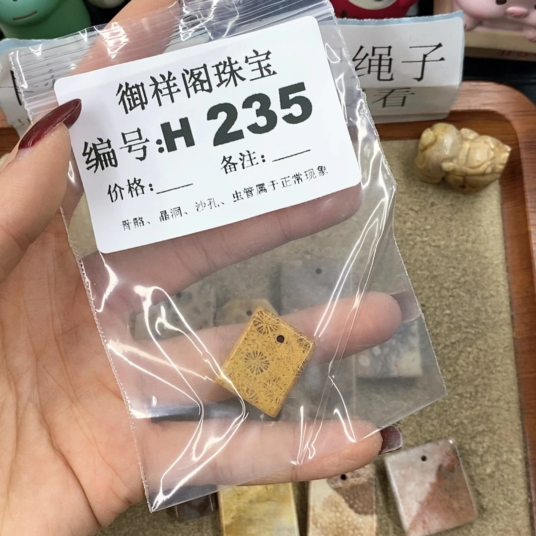 硅化珊瑚（珊瑚玉）H未镶嵌耀**/