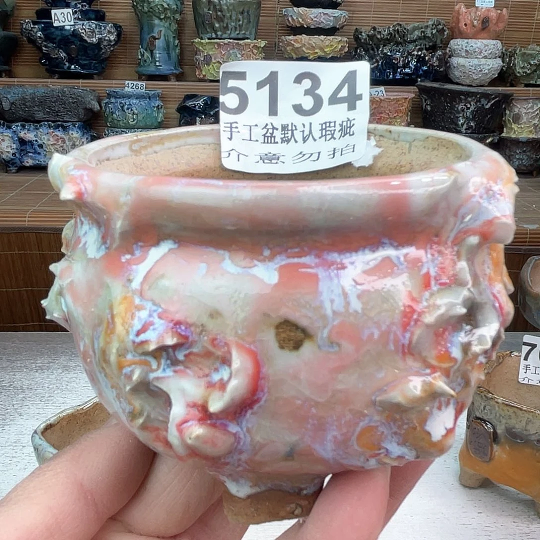 景德镇陶瓷艺术罐，全手工制作瑕疵清仓特价