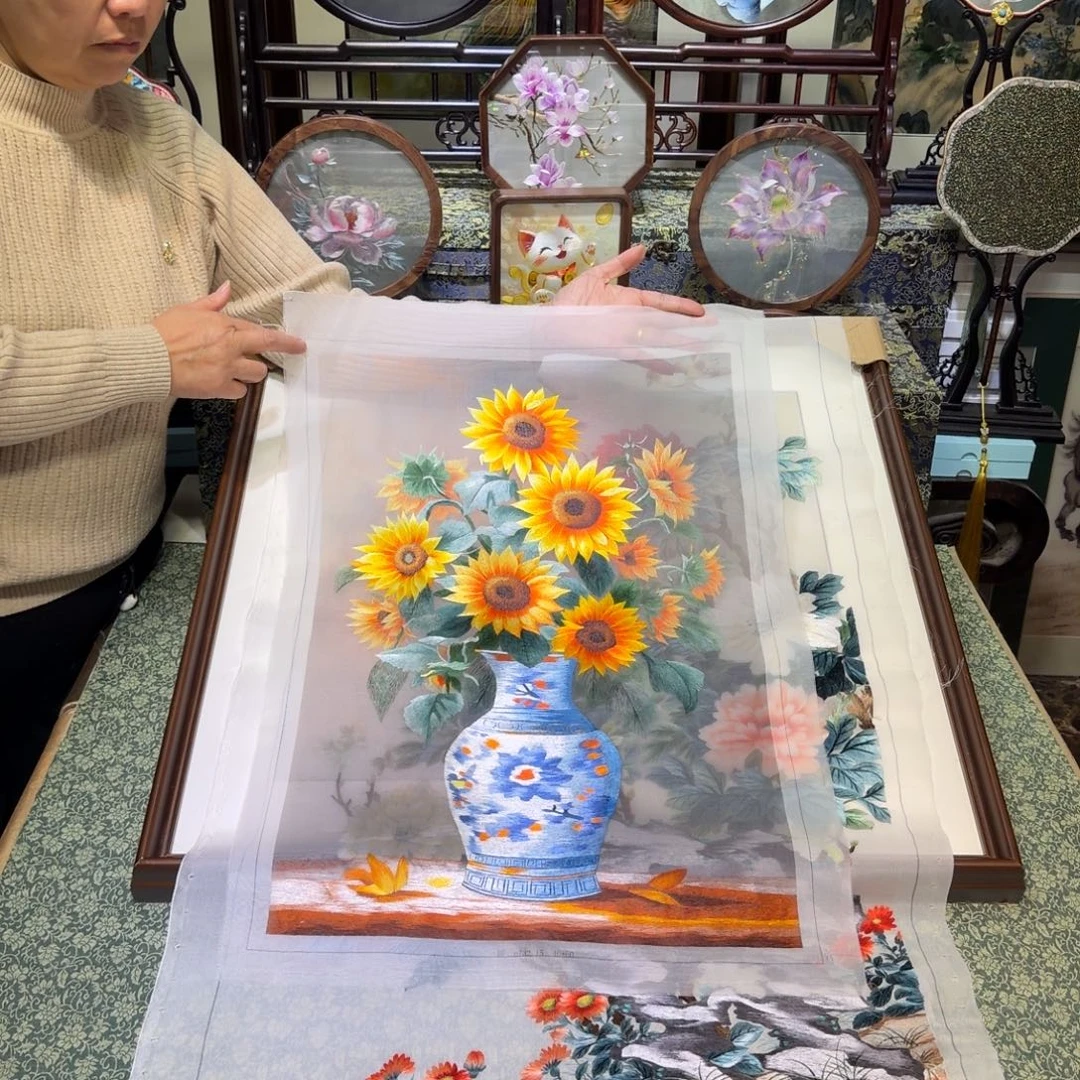 刺绣手工苏绣工艺