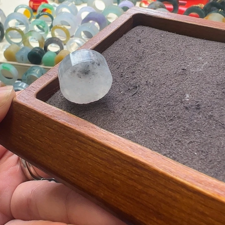 定制翡翠未镶嵌翡翠平安扣