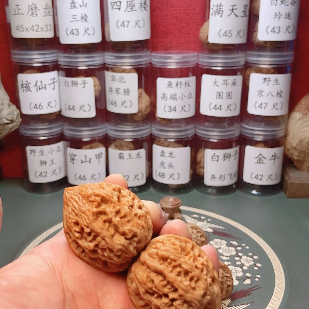 文玩核桃把件洒***森大沽石