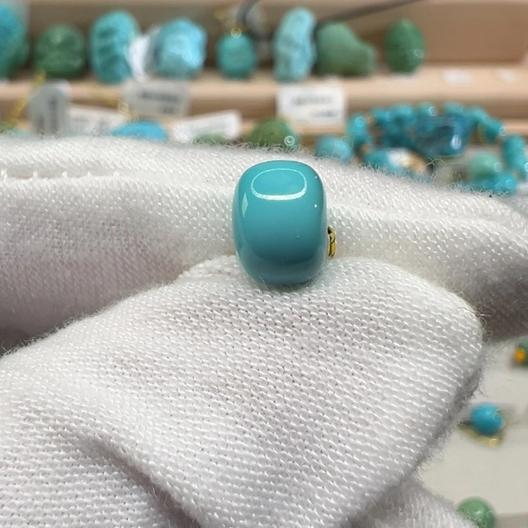 绿松石未镶嵌配饰7.4mm