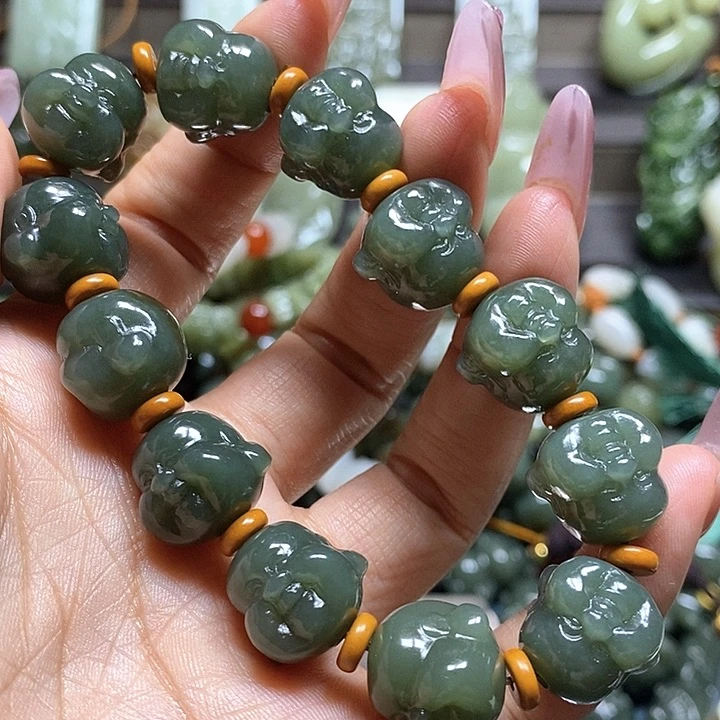 手串未镶嵌和田玉