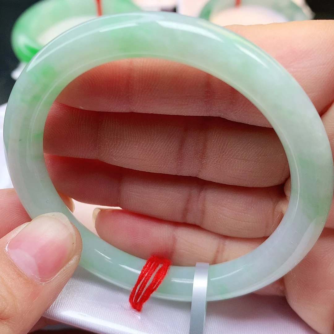 未镶嵌手镯翡翠缅甸天然翡翠完美180号