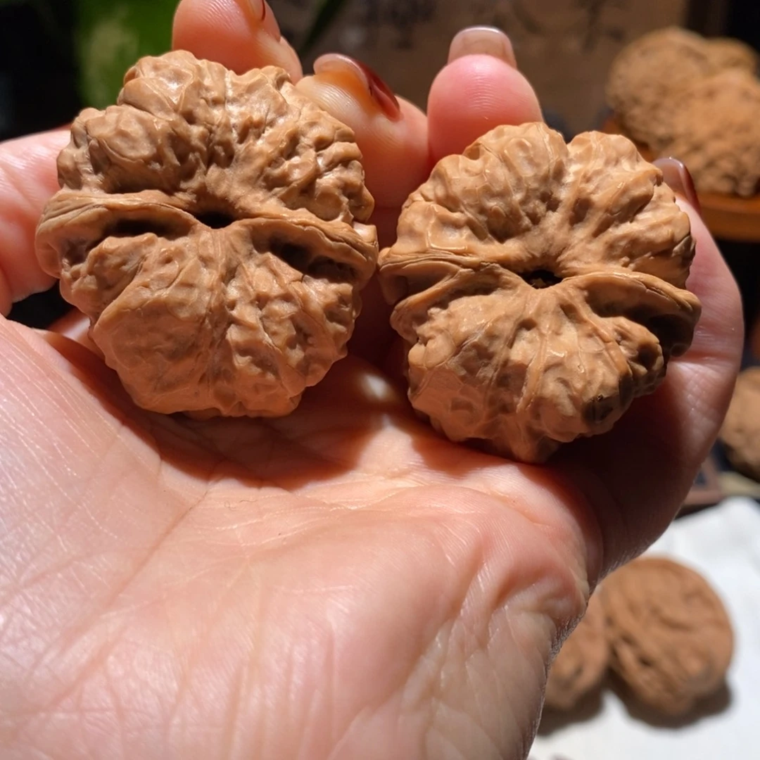 文玩核桃把件蛤蟆头38.8/41精蛙