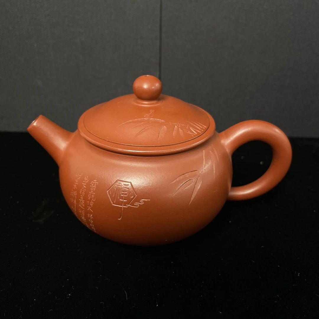 宜兴手工紫砂陶 茶壶GS3453-80