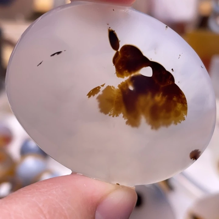 玛瑙/玉髓未镶嵌吊坠(不含链)