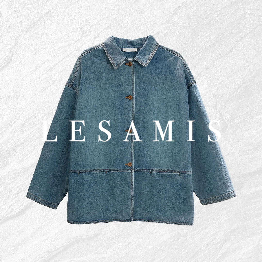 LESAMIS·「西维利克」早春新款风衣牛仔外套009256