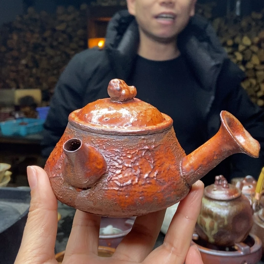 紫砂柴烧紫砂茶器