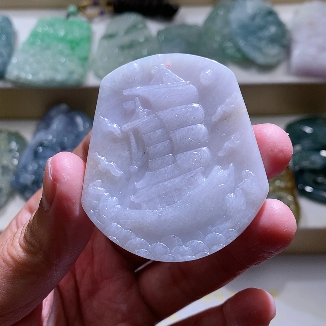 【闪购商品】翡翠颈饰未镶嵌吊坠