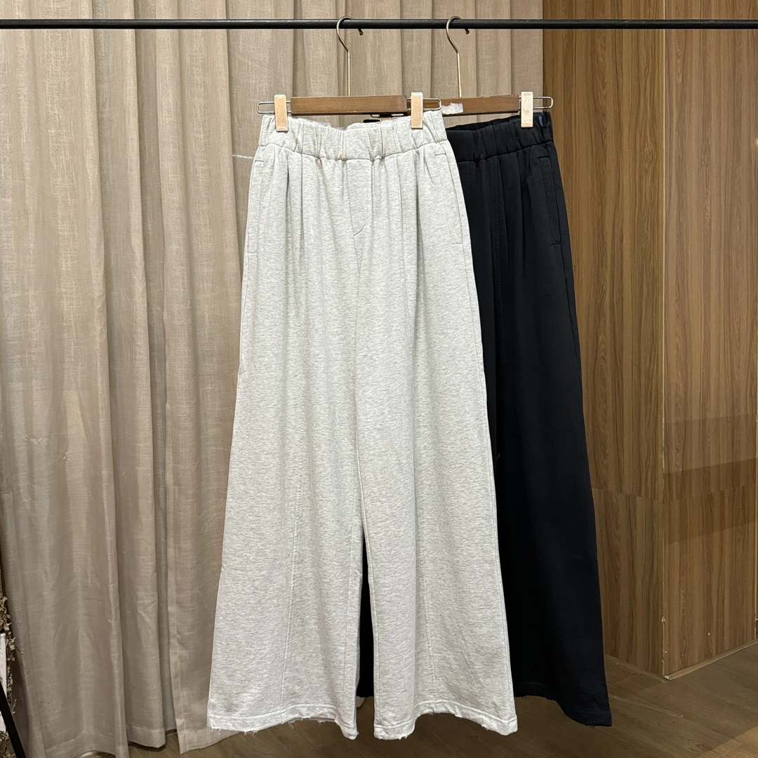 【NO退NO换】鑫燃KIKI 大牌设计感阔腿长裤休闲裤7723 KIKI