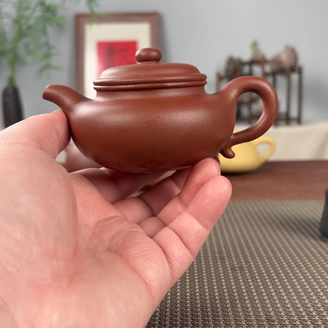 紫砂茶壶黄龙山原矿紫砂壶