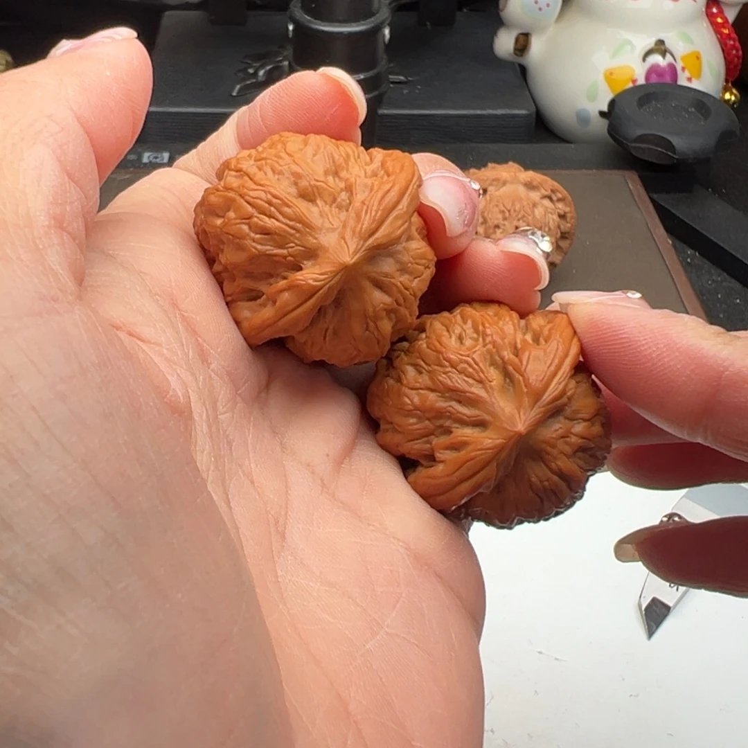 文玩核桃把件金公子35