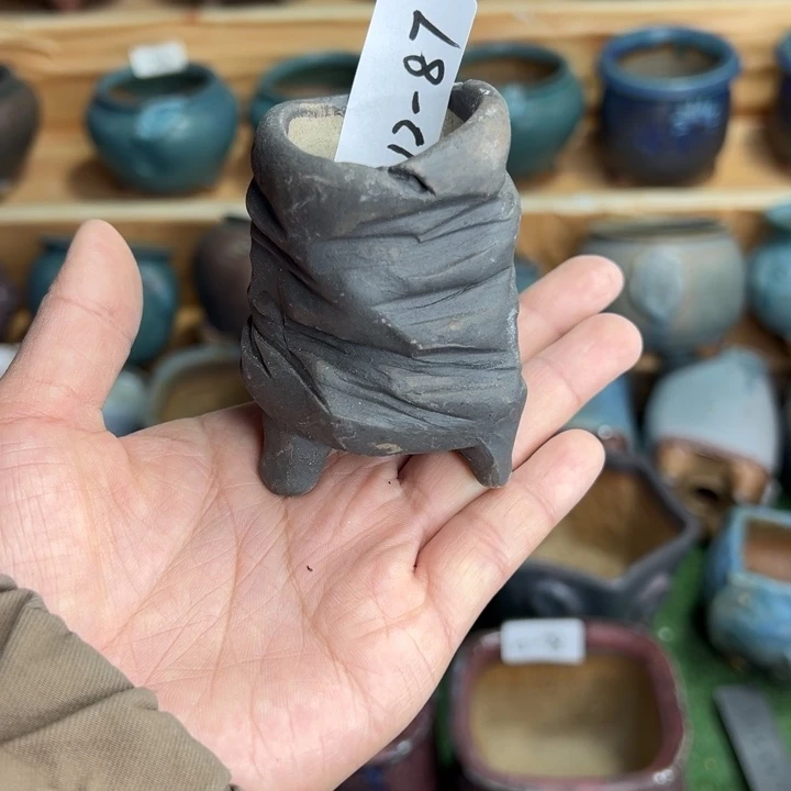 陶瓷12-87花盆小鹿