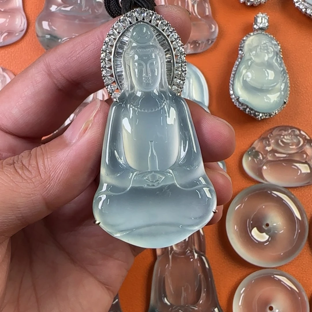 定制翡翠未镶嵌天然