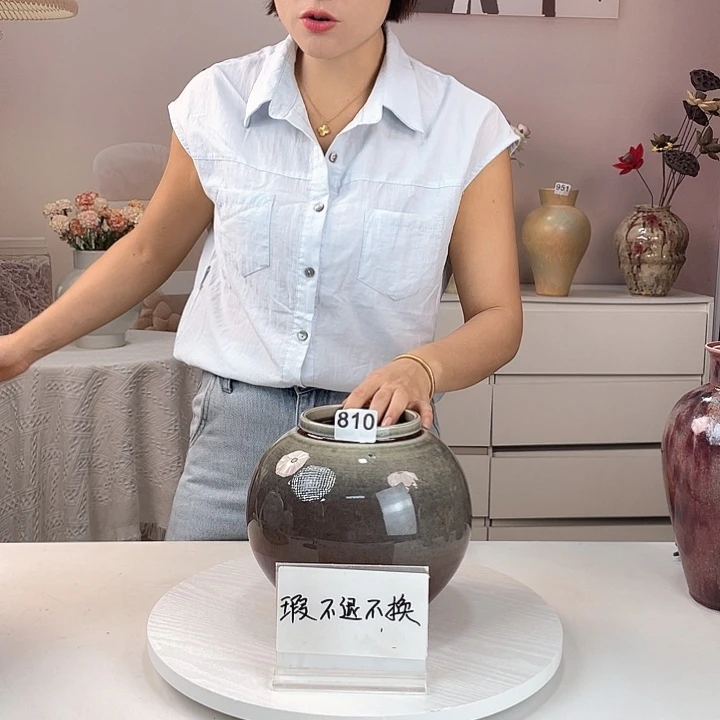 @***夏摆件瑕疵810 景德镇陶瓷艺术精品