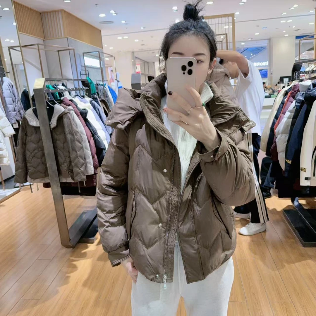 【金多乾】89063商场同款时尚气质女羽绒服