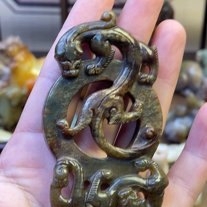 未镶嵌和田玉（糖玉）挂件
