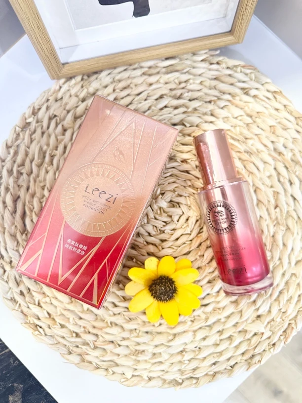 莉兹燕窝肽焕采持妆水感修颜水润水光粉底液服帖油皮防汗不易脱妆