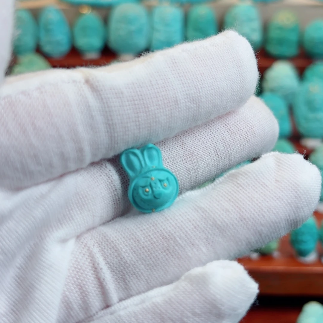 绿松石珠宝奇石未镶嵌