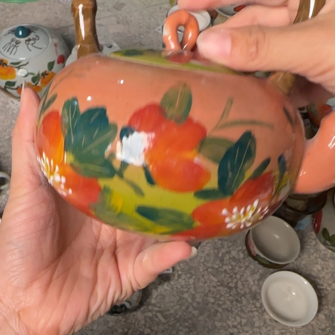 景德镇釉下彩陶瓷微瑕237