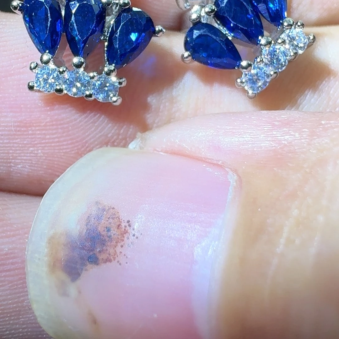 托帕石戒指银S925镶嵌