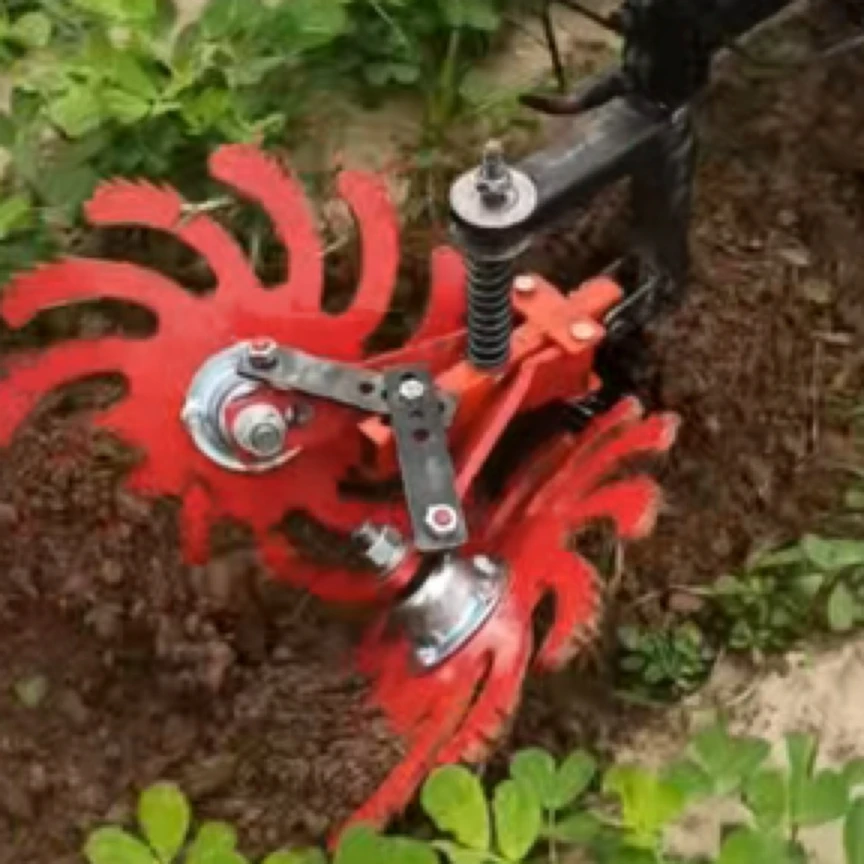 新款风火轮式开沟犁