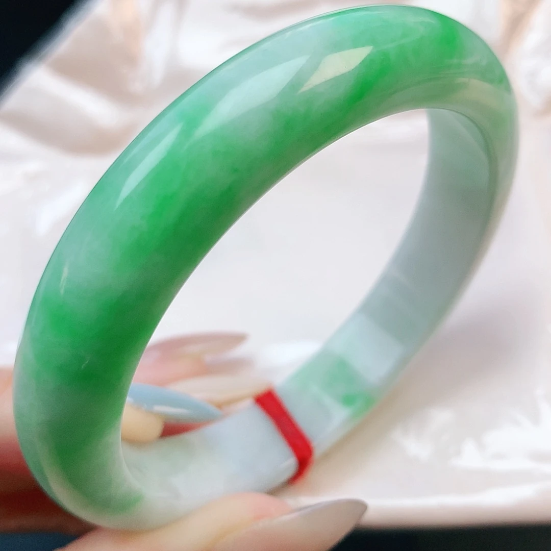 未镶嵌手镯翡翠57圈口882571