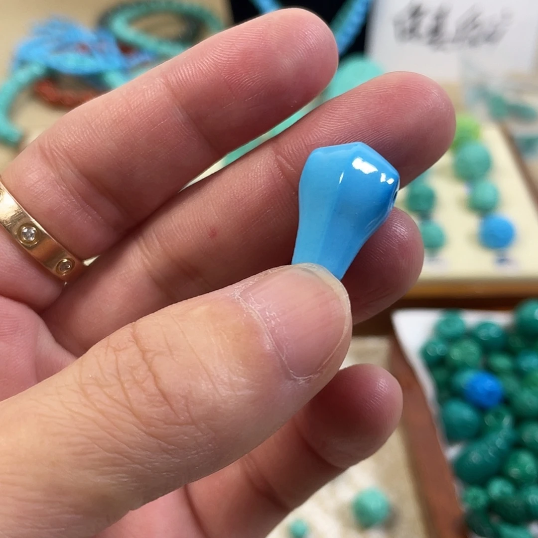 手工雕刻配饰配珠手串尺寸12