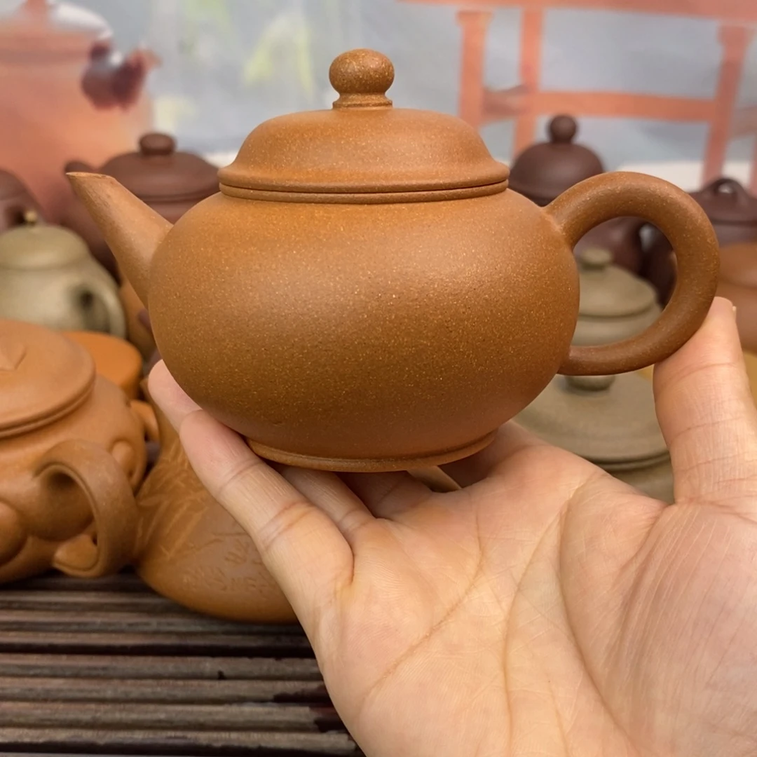 茶壶紫砂150ccc黄降坡水平