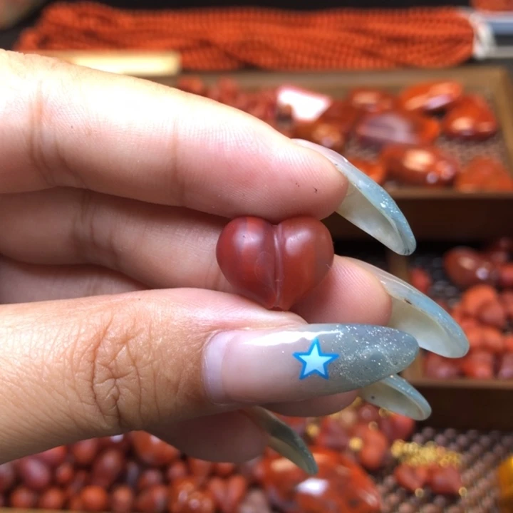 南红玛瑙未镶嵌吊坠(不含链)