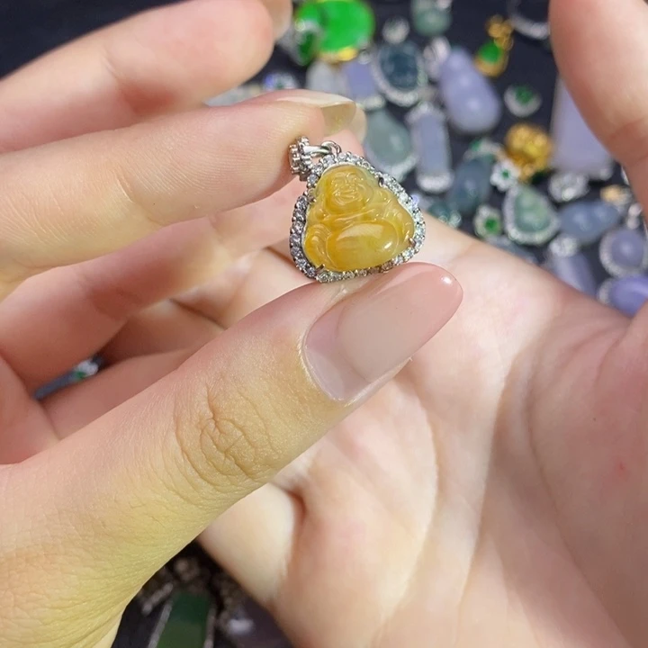 颈饰未镶嵌翡翠翡翠