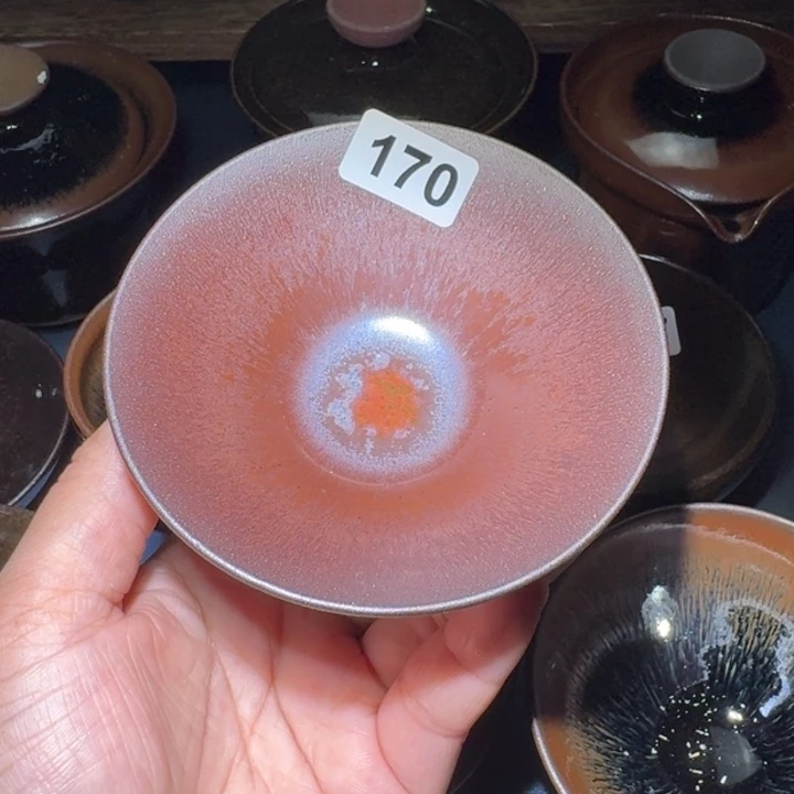 小雨茶盏,手工柴烧