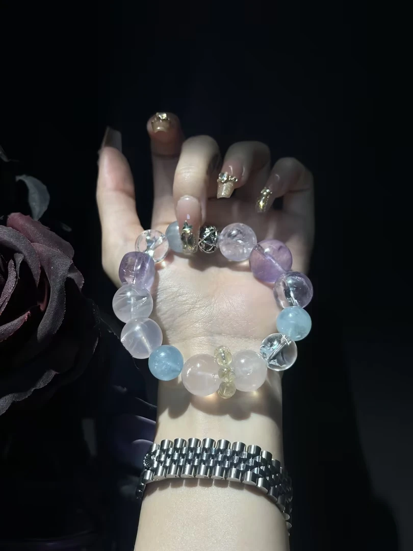 B88【自愈系列】紫水晶手链多样性发其一