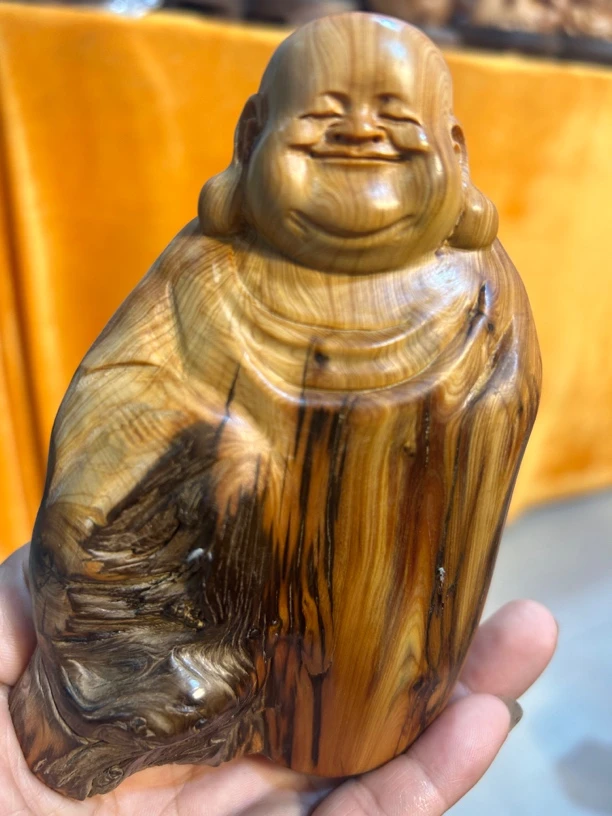 崖柏陈化料  弥勒