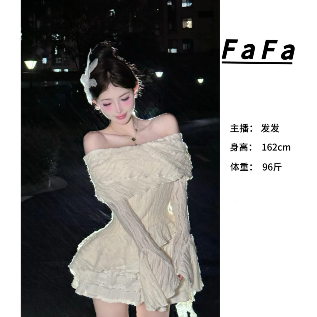 FaFa ●【白茶花】上衣预JJQ4SY5279蕾丝显瘦气质白色短款性感