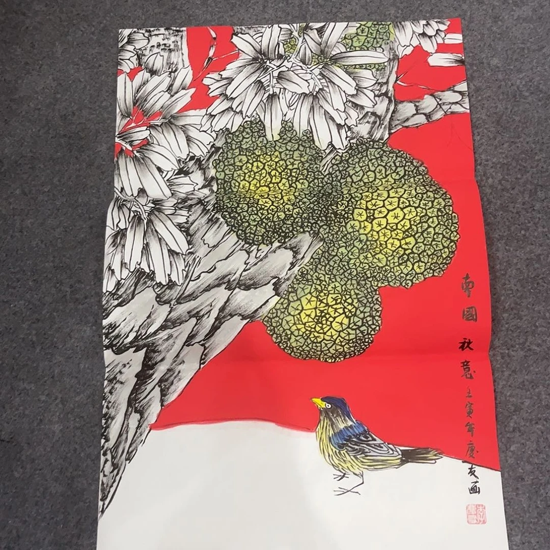国画TH国画单幅任发