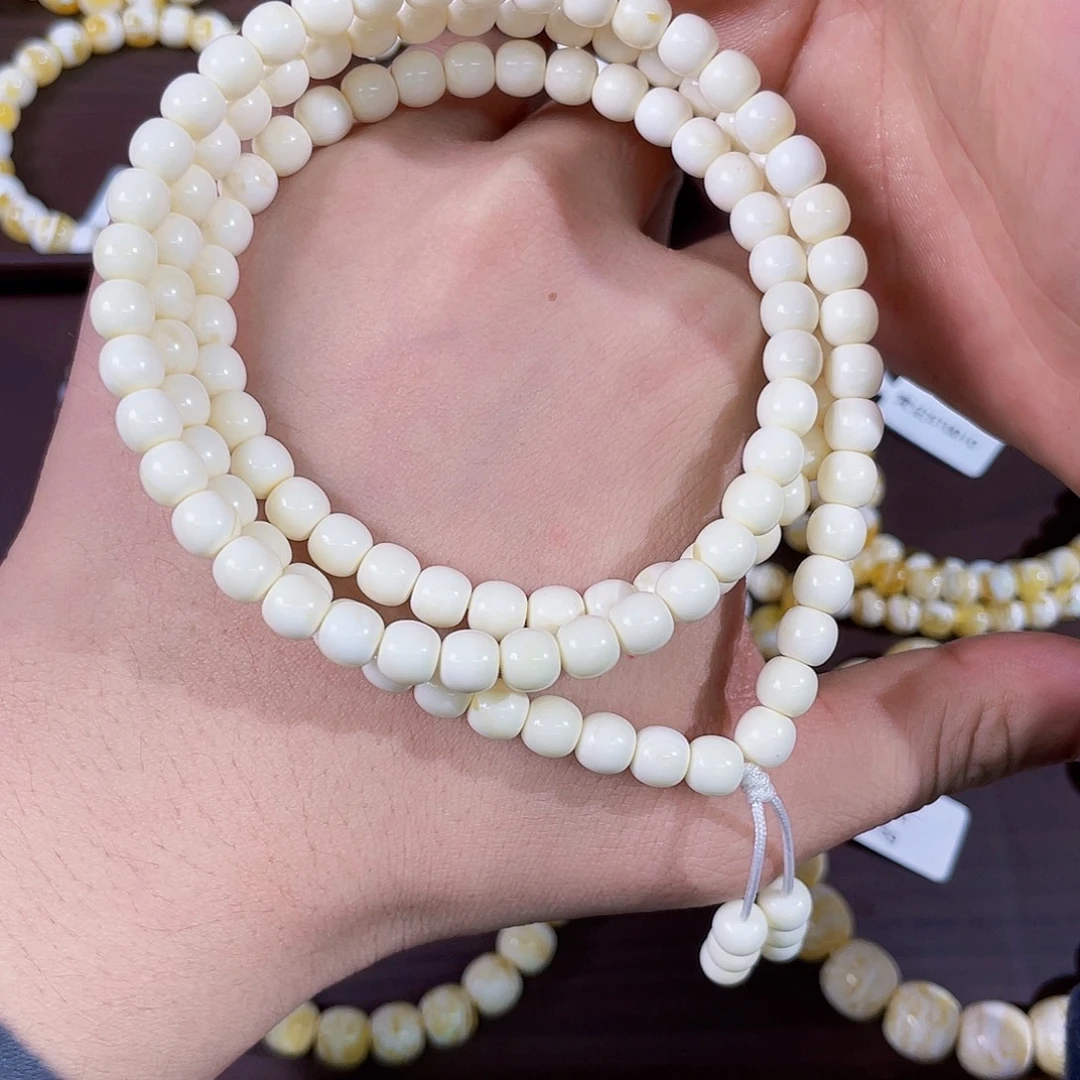 E***n琥珀未镶嵌手链白蜡108